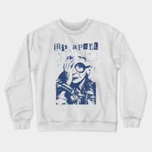 Iris-Apfel Crewneck Sweatshirt